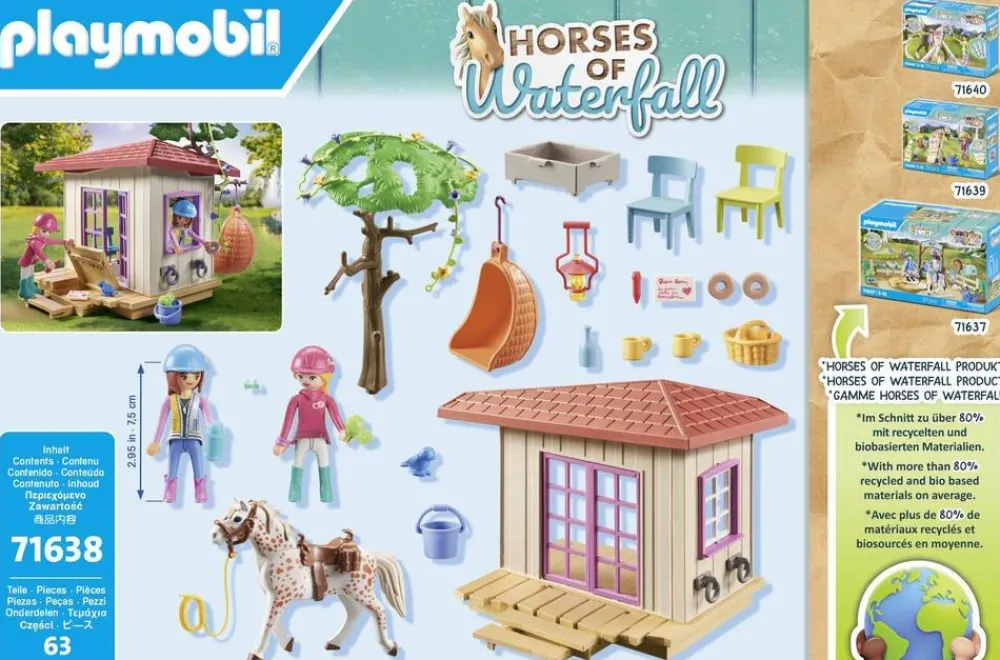 Playmobil Espace détente avec cavalières - Horses of the Waterfall 71638^ La Ferme Et L'Univers Agricole