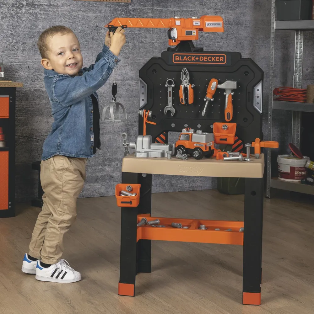 Smoby Etabli Bricolo Builder Black & Decker^ Bricolage