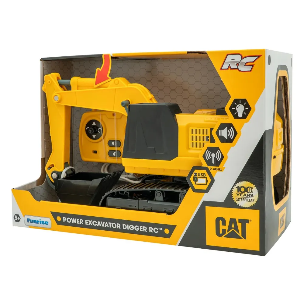 Varta Excavatrice radiocommandée Caterpillar 38 cm^ Autres Véhicules Radiocommandés