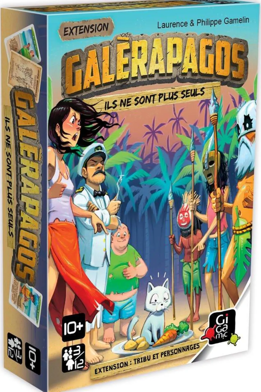 Gigamic Extension De Jeu Galerapagos^ Jeux De Stratégie Et De Réflexion