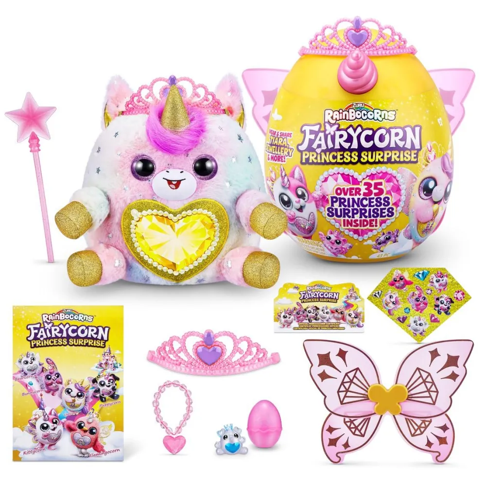 Zuru Fairycorn princesse surprise - Rainbocorns^ Peluches Électroniques Interactives