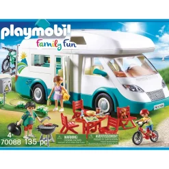 Playmobil Famille et camping-car Family Fun 70088^ Le Sport, Les Loisirs Et Les Vacances