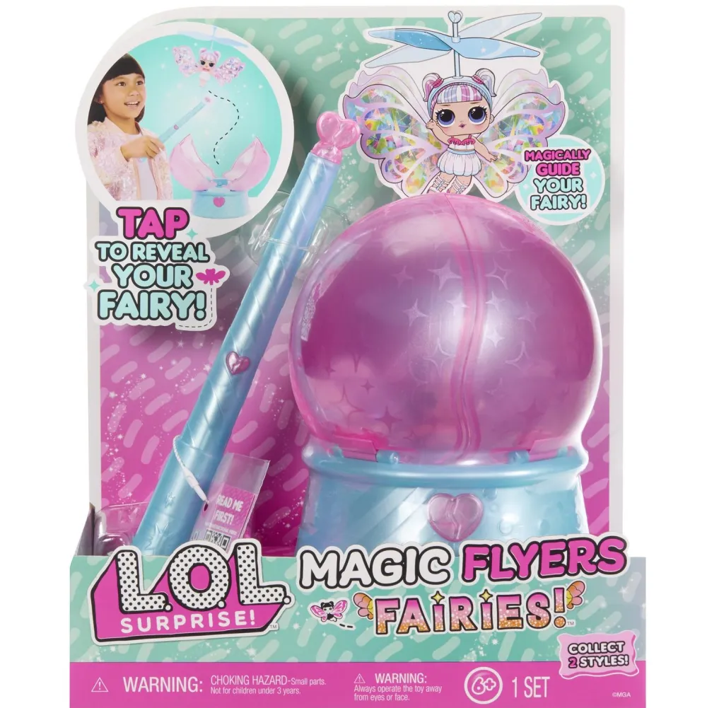 MGA Fée magique volante LOL Surprise Magic Flyers fairies - Snowflake^ Mini-Univers