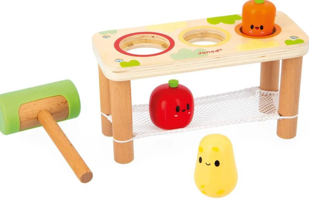 Janod Ferme Tap Tap^ Jouets À Encastrer Et À Empiler