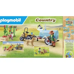 Playmobil Fermier avec tracteur et citerne - Country 71442^ La Ferme Et L'Univers Agricole