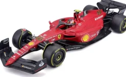 Bburago Ferrari 2022 Formule 1 Au 1/18 Avec Casque^ Modèles Réduits