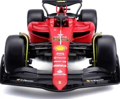 Bburago Ferrari 2022 Formule 1 Au 1/18 Avec Casque^ Modèles Réduits