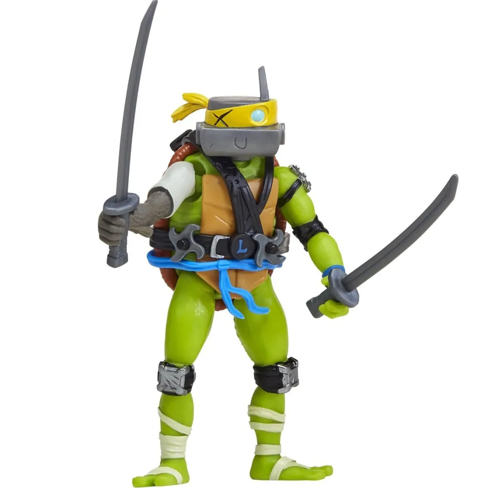 Giochi Preziosi Figurine articulée 12 cm Tortues Ninja mutations Mix & Match - Leonardo^ Les Figurines Interactives Et À Fonction