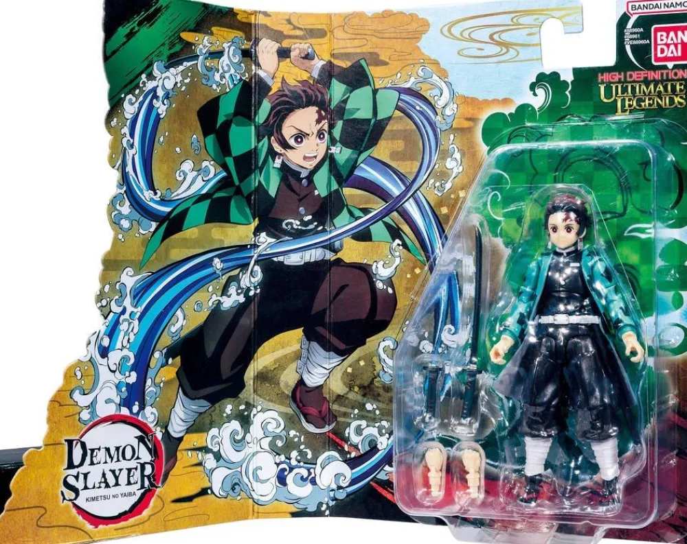 Bandai Figurine articulée 12cm Demon Slayer Tanjiro^ Les Héros Et Personnages