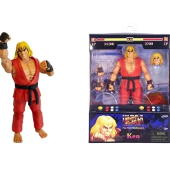 JADA Figurine articulée Ken avec accessoires 15cm - Street Fighters^ Les Figurines Interactives Et À Fonction