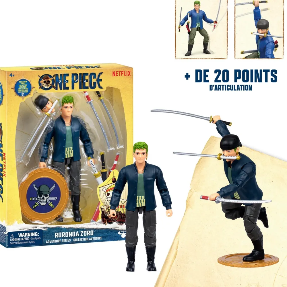 Moose Figurine articulée Roronda Zoro - One Piece^ Les Héros Et Personnages