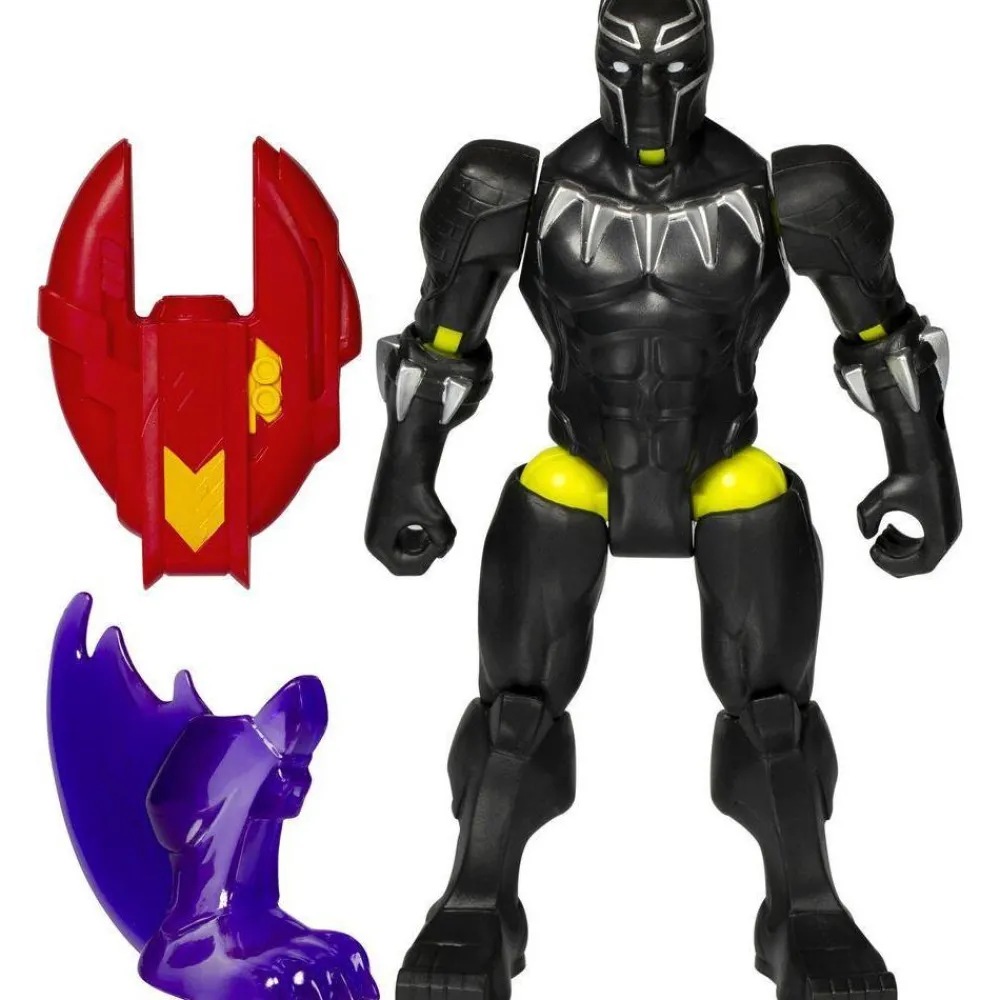 Hasbro Figurine Avengers - Black Panther - Mix Mashers^ Les Figurines Interactives Et À Fonction