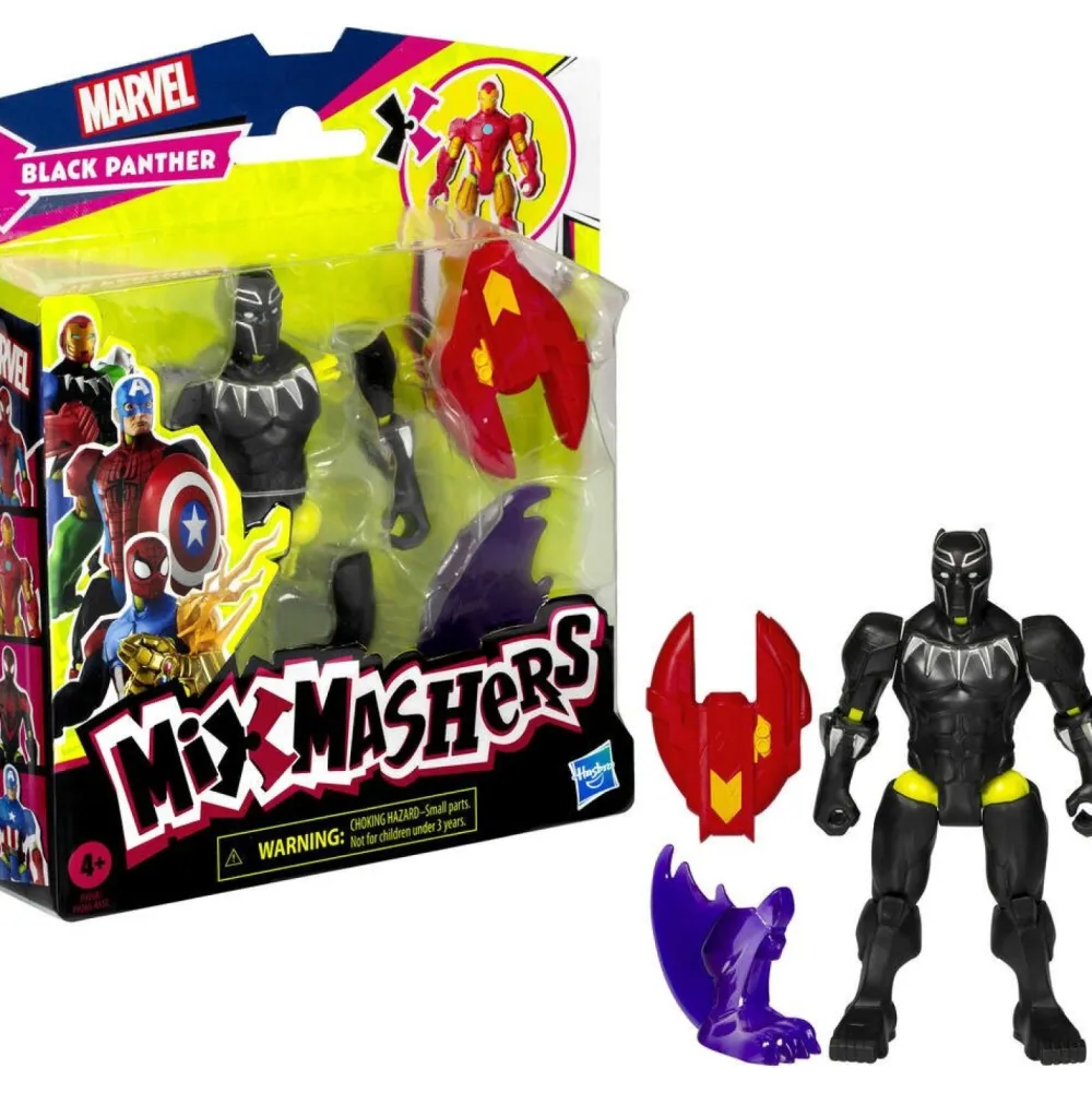 Hasbro Figurine Avengers MixMashers^ Les Figurines Interactives Et À Fonction