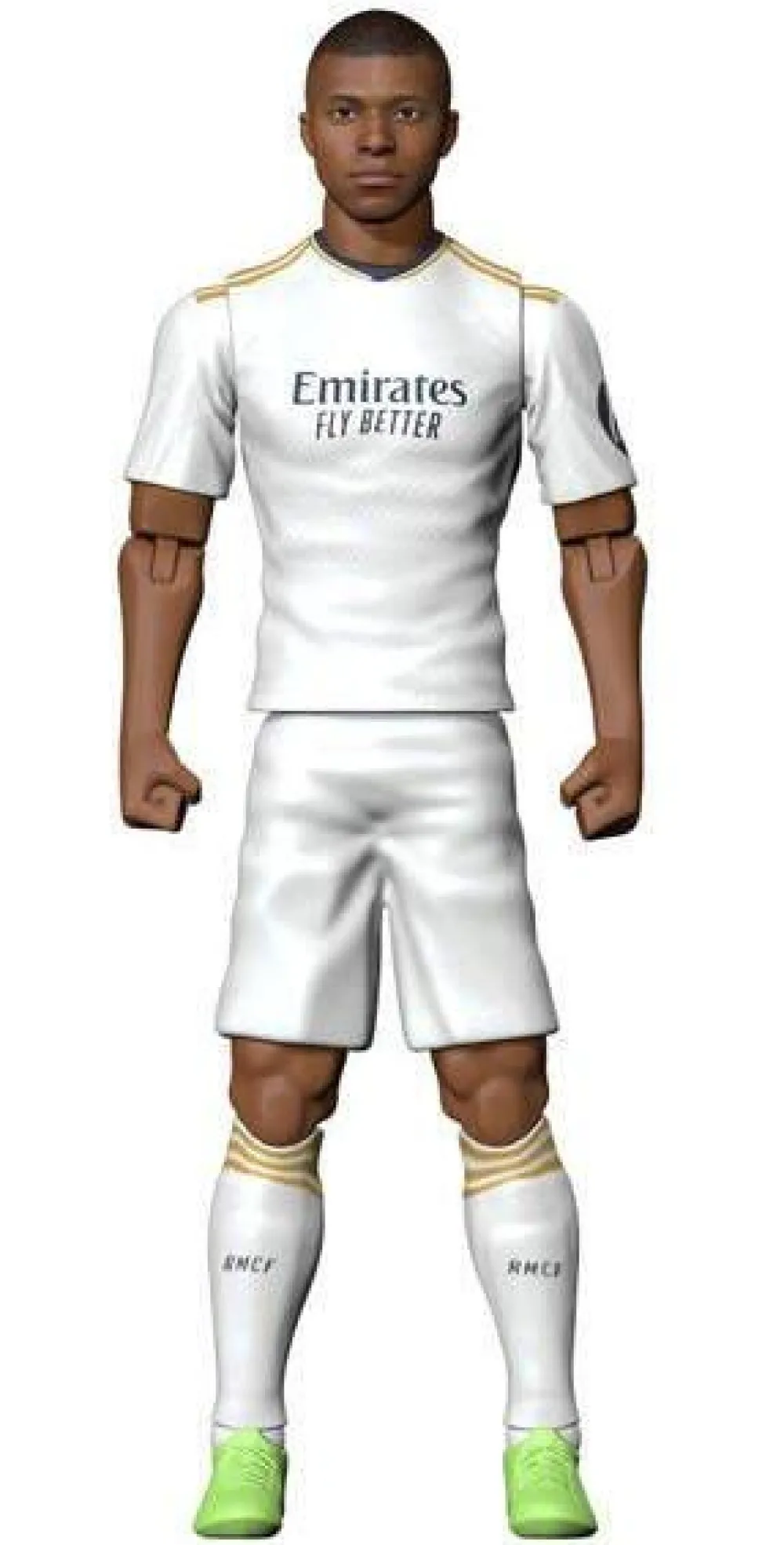 Figurine de football Mbappé Real Madrid^ Les Héros Et Personnages