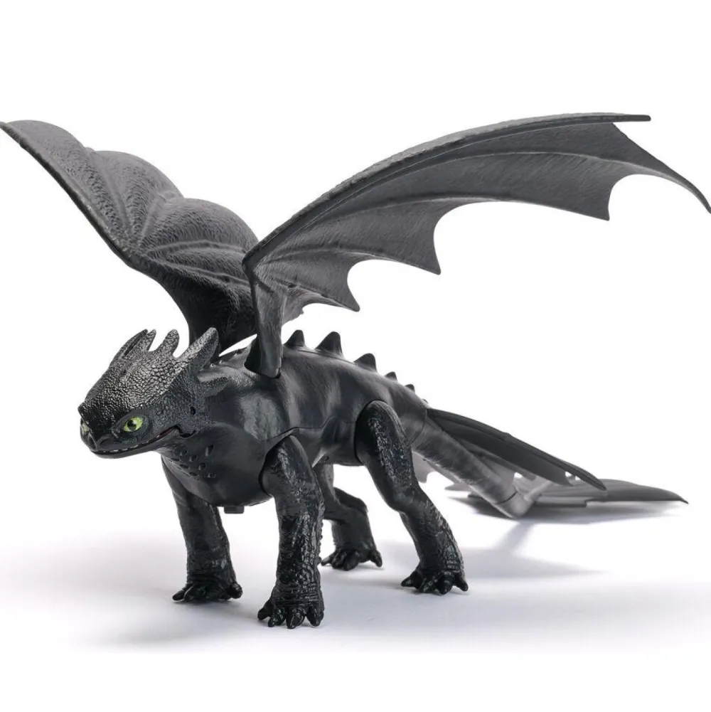 Spin Master Figurine Dragon Krokmou - Dragons sonore 25 cm - Dragons Movie^ Les Héros Et Personnages