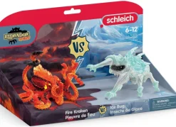 Schleich Figurine Eldrador - Pieuvre de lave vs insecte de glace^ Les Monstres, Les Robots Et La Science-Fiction