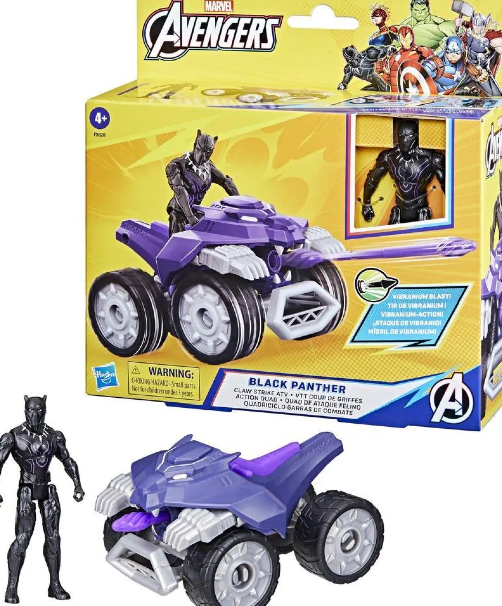 Hasbro Figurine et véhicule Black Panther - Marvel Avengers^ Les Figurines Interactives Et À Fonction