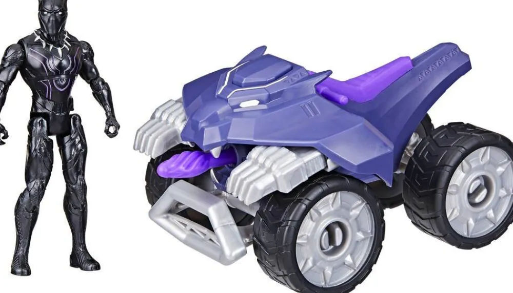 Hasbro Figurine et véhicule Black Panther - Marvel Avengers^ Les Figurines Interactives Et À Fonction
