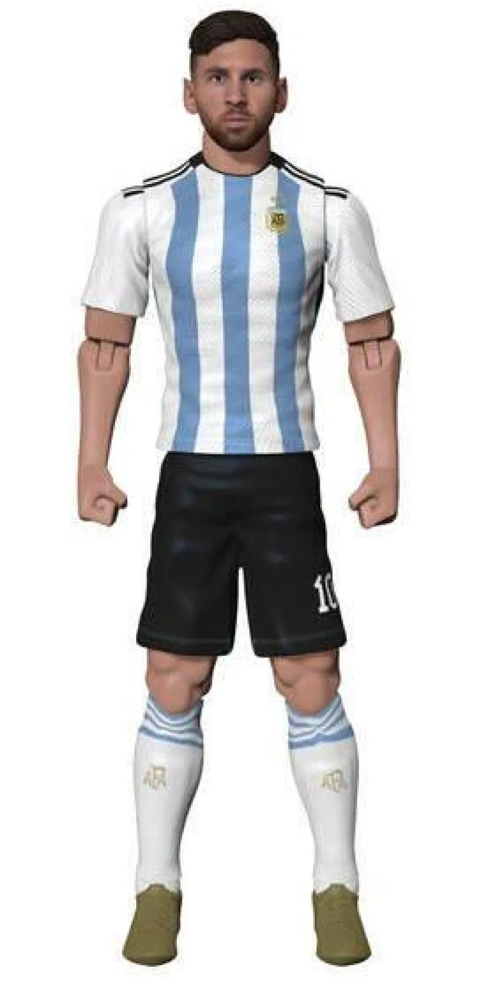 Figurine football Messi Argentine^ Les Héros Et Personnages
