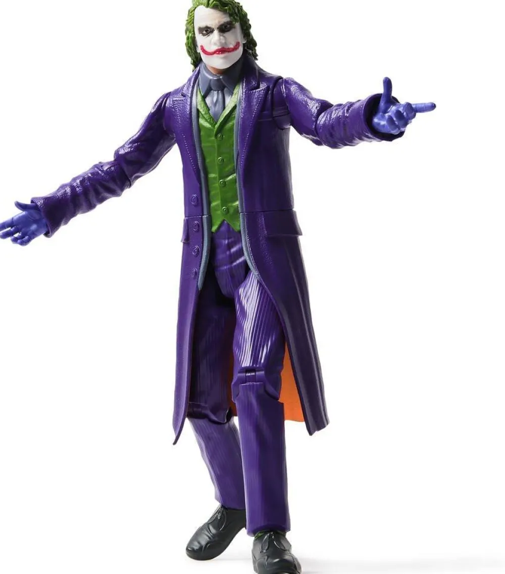 Spin Master Figurine Joker De 30 Cm - The Dark Knight Ba^ Les Héros Et Personnages