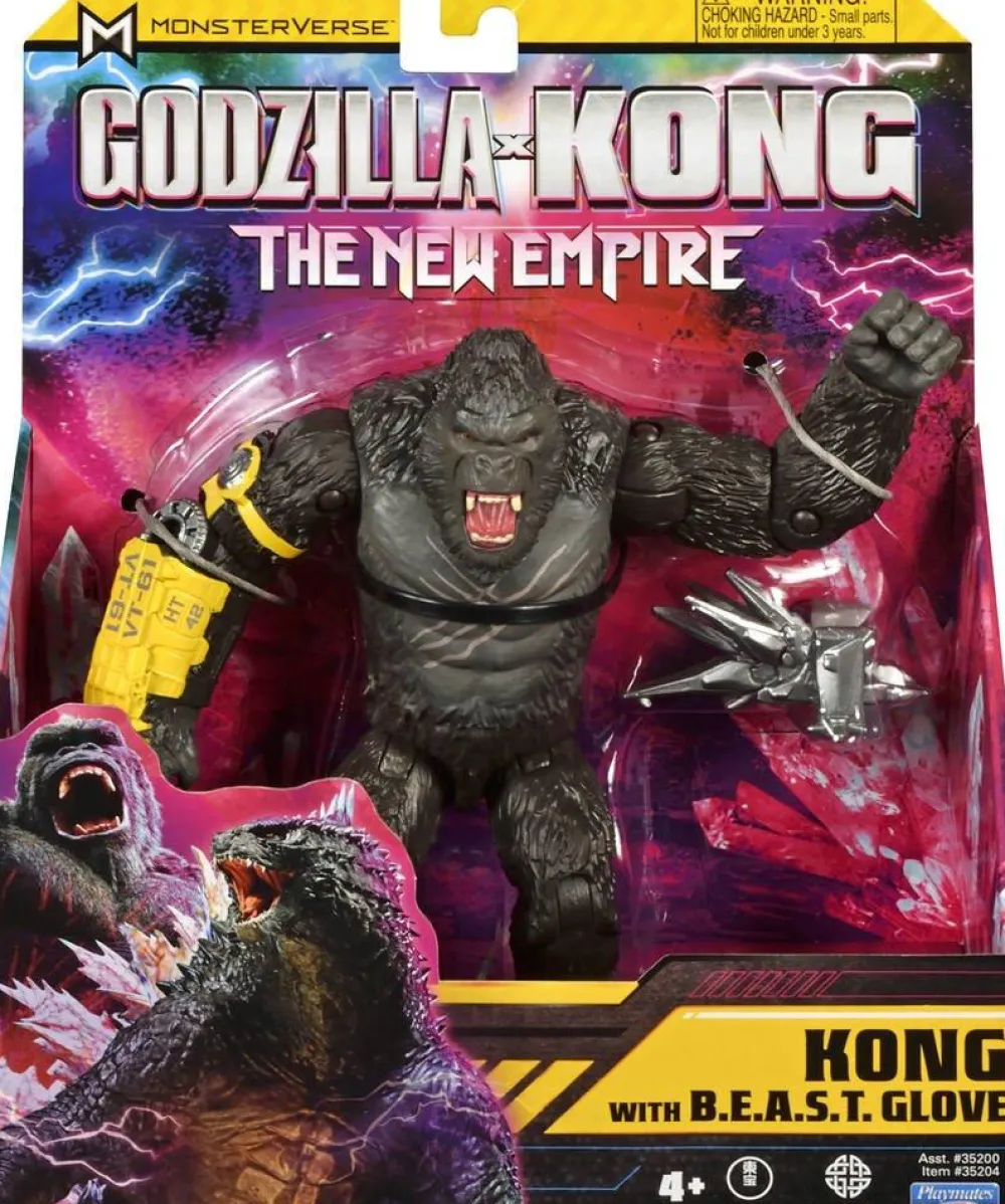 Giochi Preziosi Figurine Kong articulée 15 cm Godzilla X Kong 2^ Les Monstres, Les Robots Et La Science-Fiction