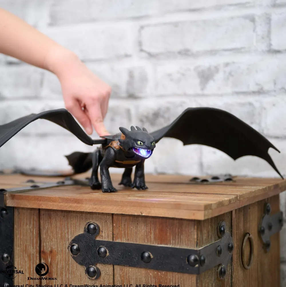 Varta Figurine Krokmou Plasma Blast 35 cm Dragons Movie^ Les Héros Et Personnages