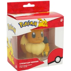 Teknofun Figurine lumineuse Evoli avec dragonne - Pokemon^ Gadgets Et Produits Fun