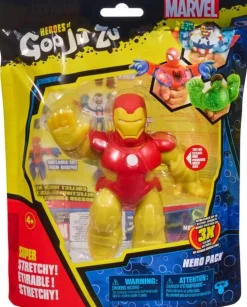 Moose Figurine Marvel Avengers Goo Jit Zu Iron Man De^ Les Figurines Interactives Et À Fonction