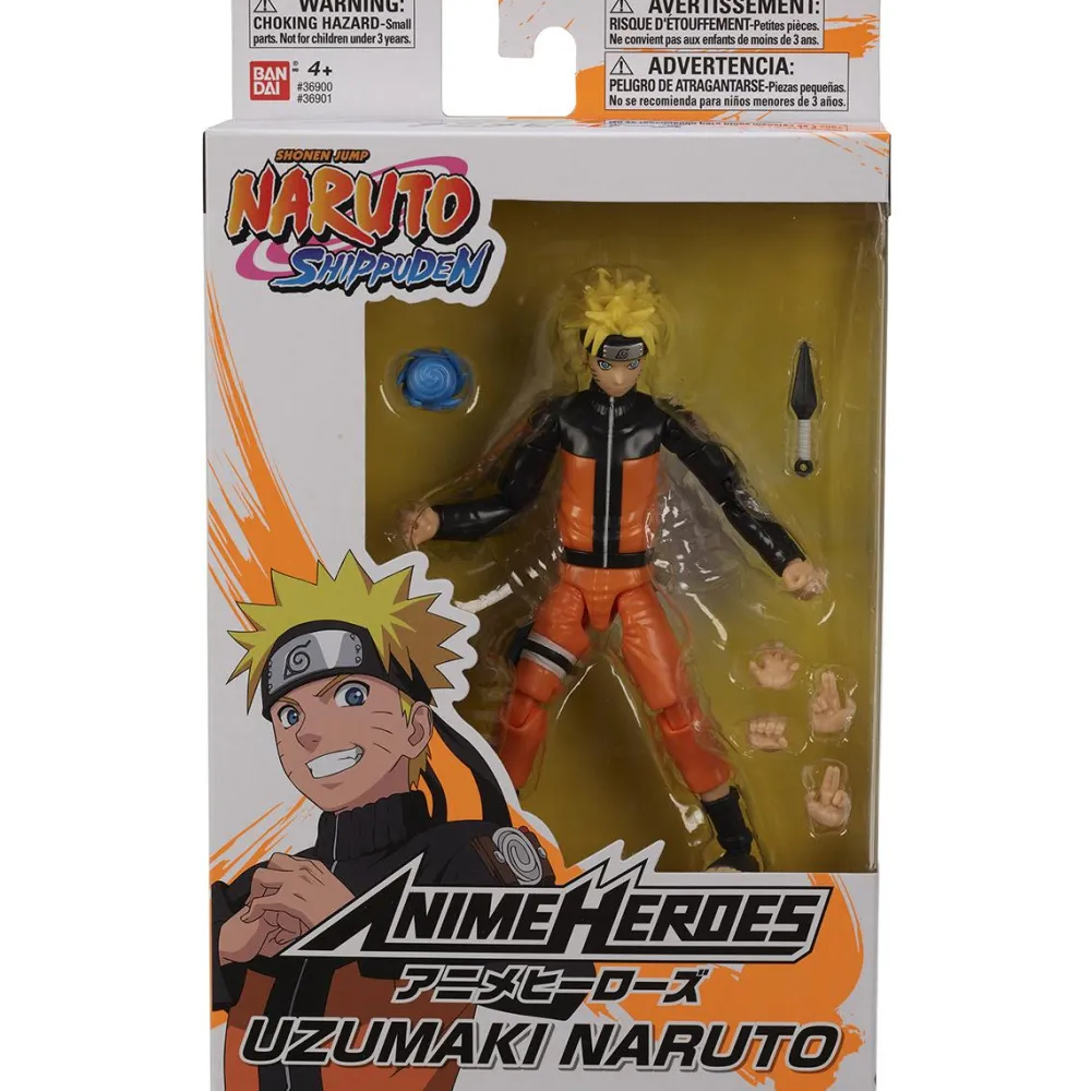 Bandai Figurine Naruto - Anime Heroes^ Les Héros Et Personnages