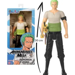 Bandai Figurine One Piece - Roronoa Zoro 30 cm - Anime Heroes^ Les Héros Et Personnages