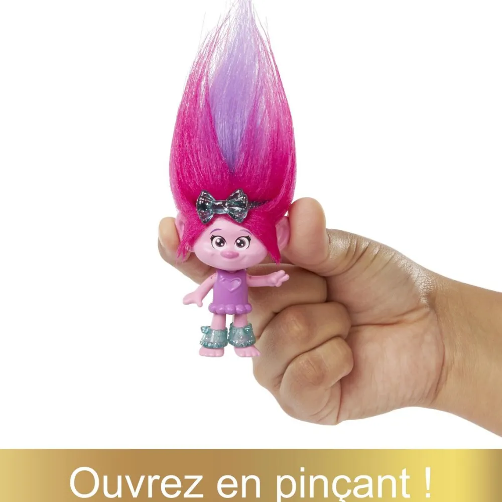 Mattel Figurine Poppy Hair Pops - Trolls^ Les Héros Et Personnages