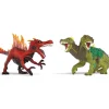Schleich Figurine Saurien de feu VS Lézard de la jungle Eldrador^ Les Monstres, Les Robots Et La Science-Fiction