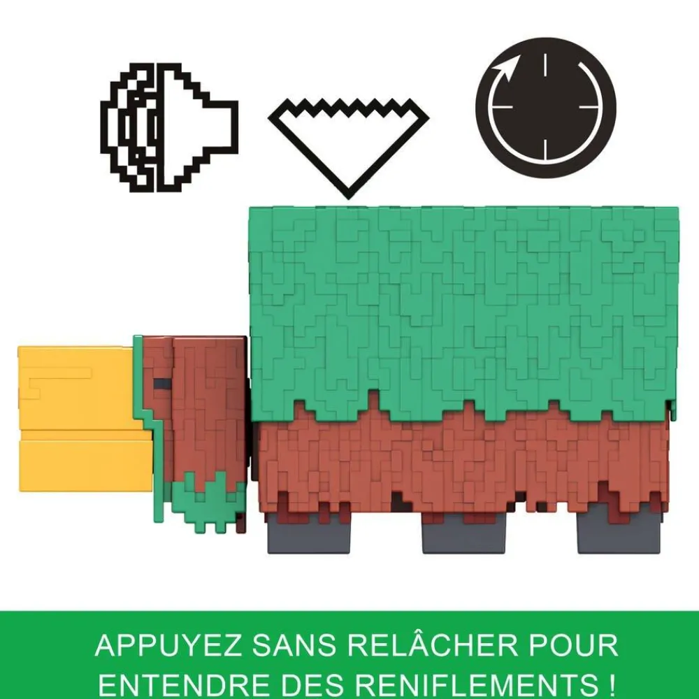 Mattel Figurine Sniffer 8 cm - Minecraft^ Les Héros Et Personnages