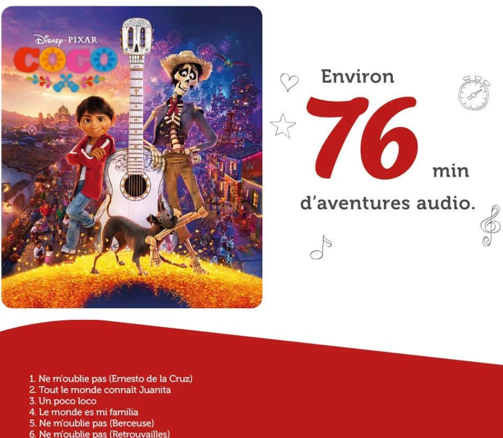 tonies Figurine Tonie - Coco Disney^ Ordinateurs Et Tablettes Éducatives