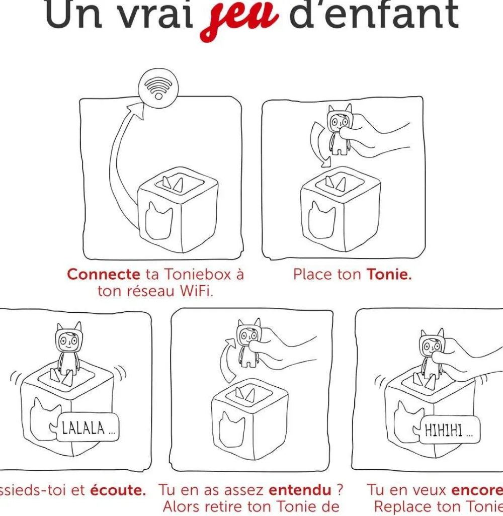 tonies Figurine Tonie - Lapin Mes comptines préférées^ Ordinateurs Et Tablettes Éducatives
