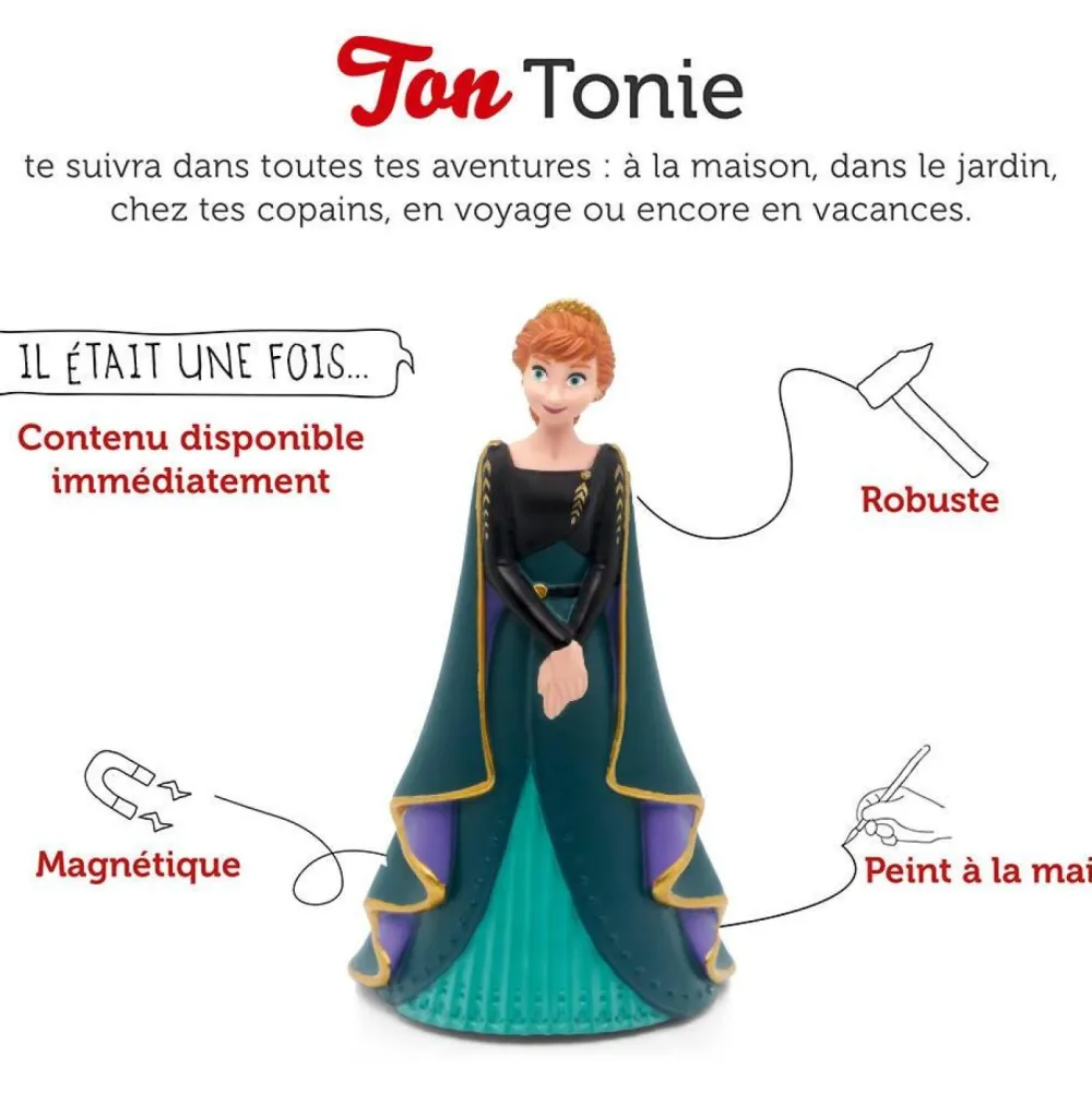 tonies Figurine Tonie Anna La Reine des Neiges 2^ Ordinateurs Et Tablettes Éducatives