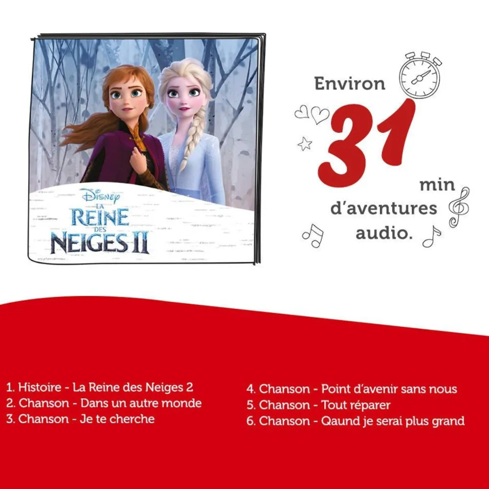 tonies Figurine Tonie Anna La Reine des Neiges 2^ Ordinateurs Et Tablettes Éducatives