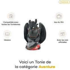 tonies Figurine Tonie Krokmou - Dragons 2^ Ordinateurs Et Tablettes Éducatives