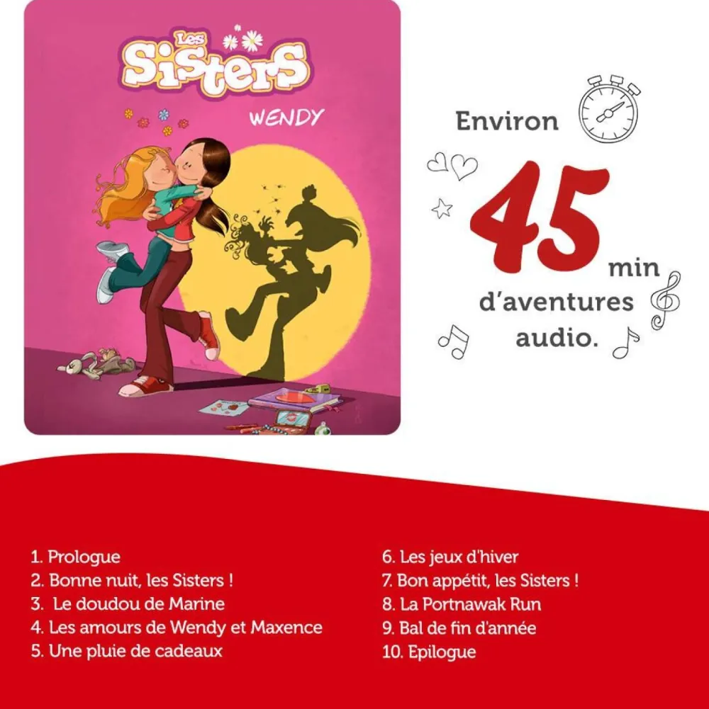 tonies Figurine Tonie les Sisters Wendy^ Ordinateurs Et Tablettes Éducatives