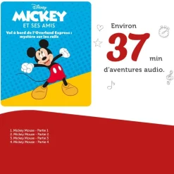 tonies Figurine Tonie Mickey Mouse Vol à bord de Loverland Express - Mystère sur les rails^ Ordinateurs Et Tablettes Éducatives