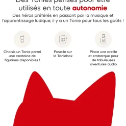 tonies Figurine Tonie Petit ours brun Volume 3^ Ordinateurs Et Tablettes Éducatives
