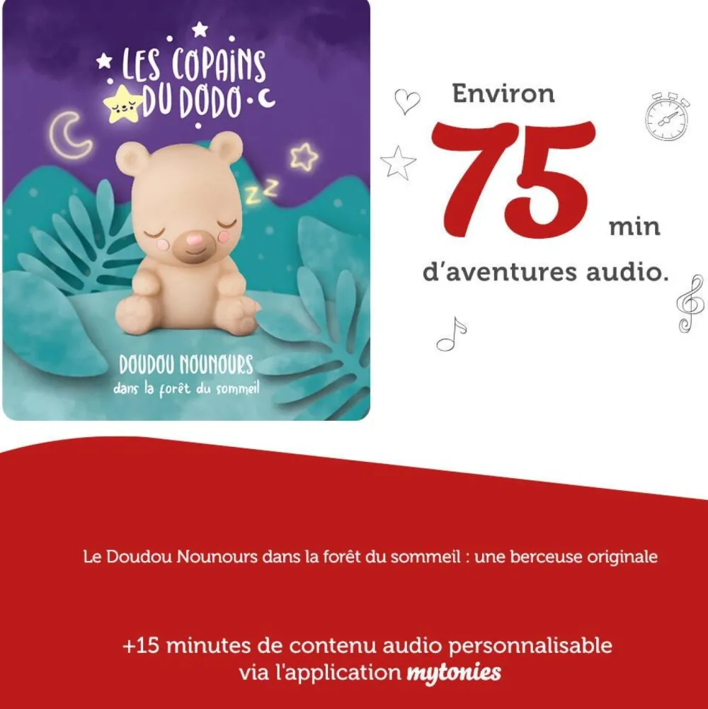 tonies Figurine - Veilleuse doudou nounours^ Ordinateurs Et Tablettes Éducatives
