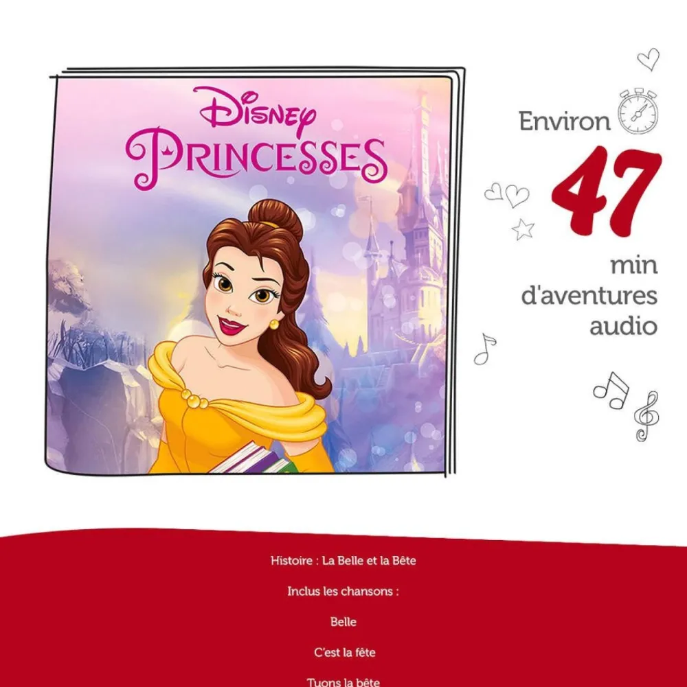 tonies Figurine La Belle et la bête^ Ordinateurs Et Tablettes Éducatives