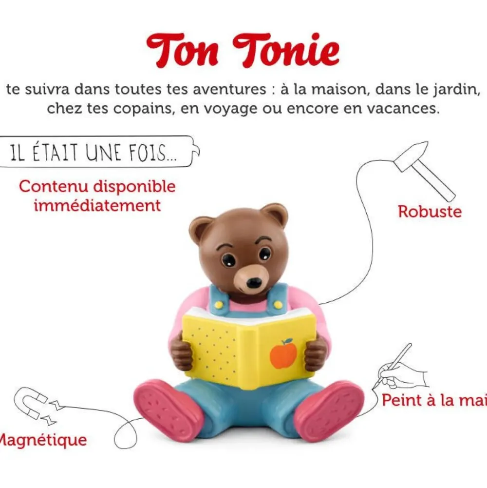 tonies Figurine Petit Ours Brun volume 2^ Ordinateurs Et Tablettes Éducatives