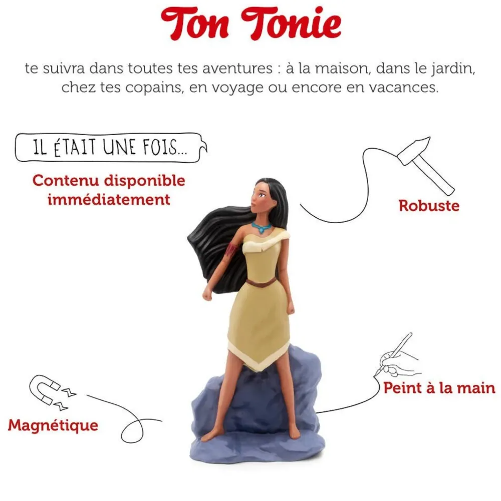 tonies Figurine Pocahontas^ Ordinateurs Et Tablettes Éducatives