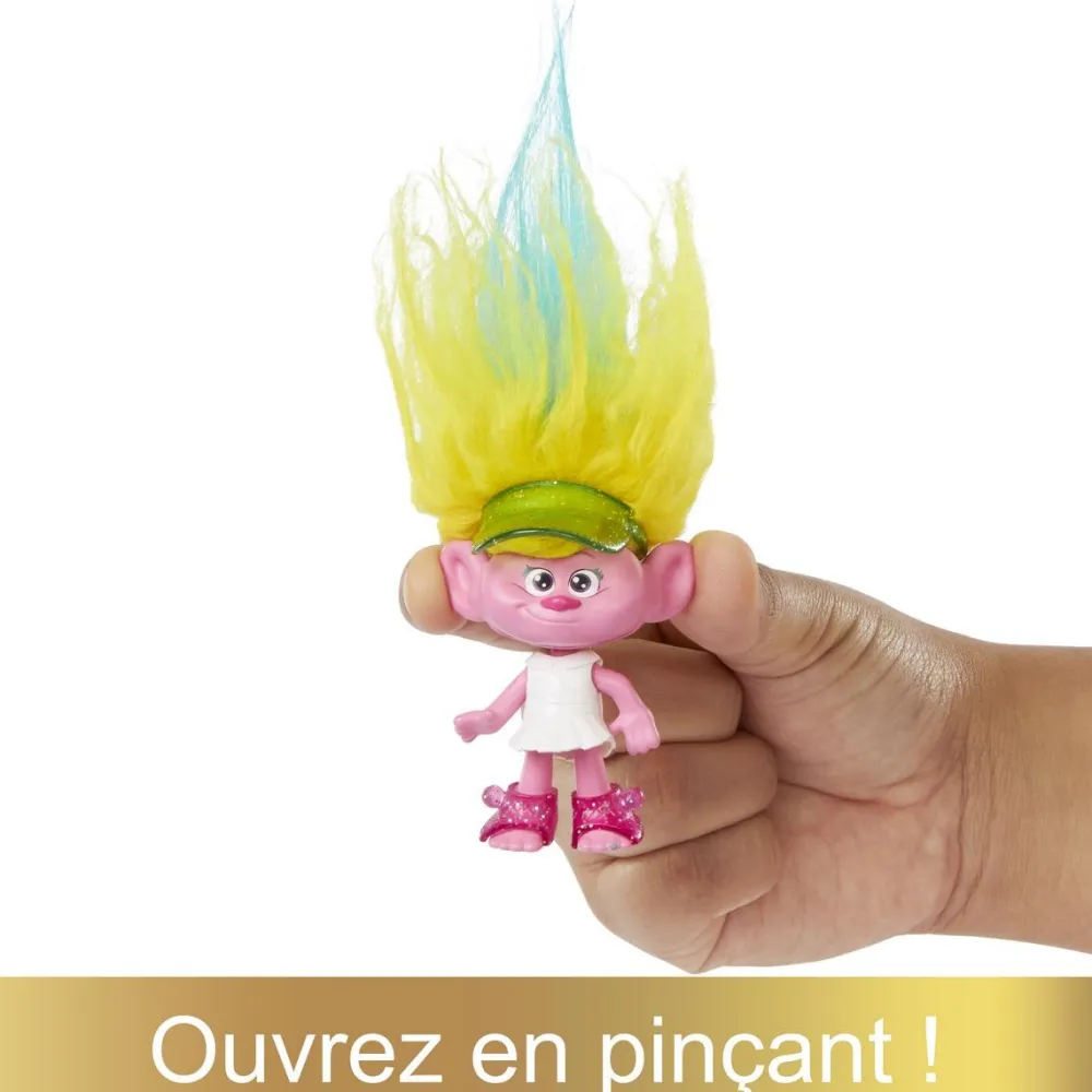 Mattel Figurine Viva Hair Pops - Trolls^ Les Héros Et Personnages