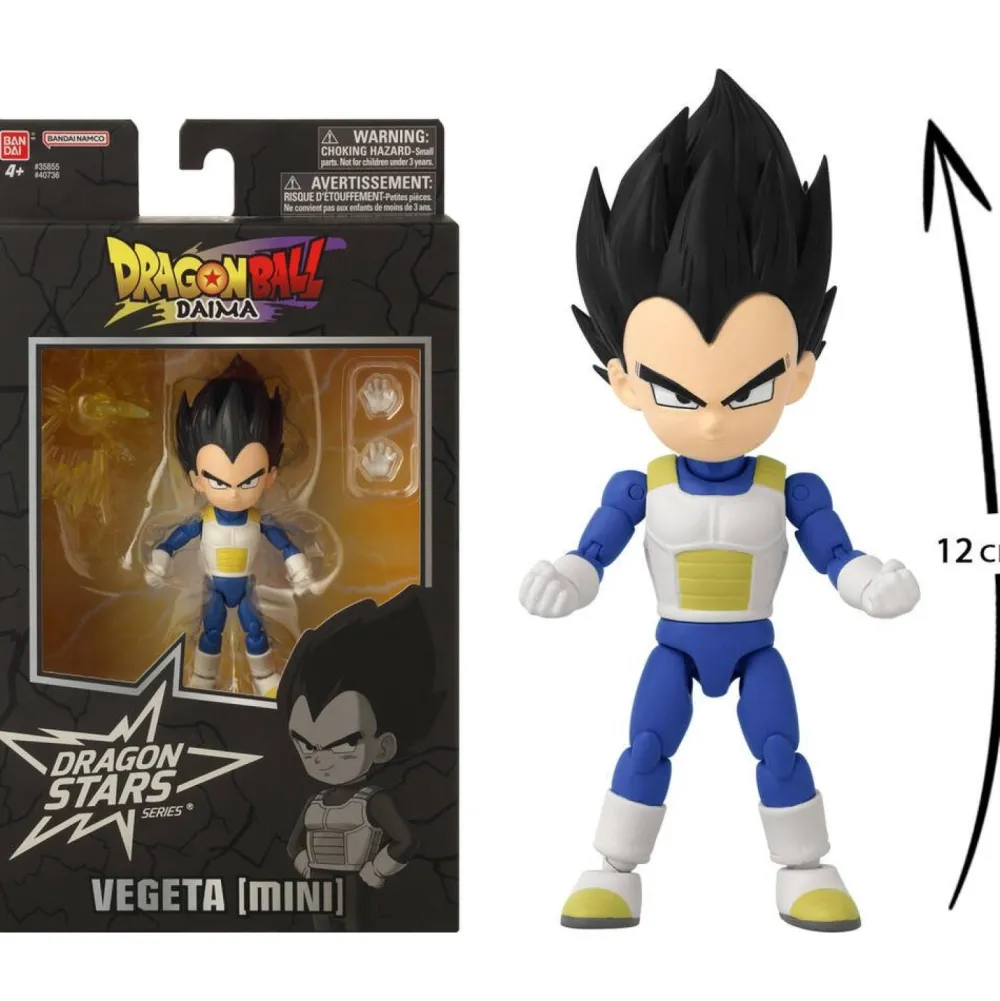 Bandai Figurines Dragon Stars - Vegeta Mini - Dragon Ball^ Les Héros Et Personnages