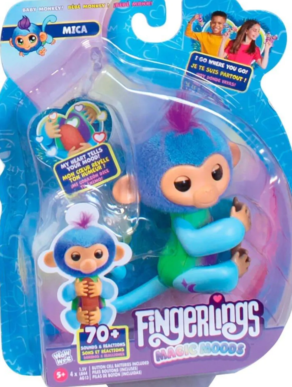 Lansay Fingerlings - Magic Moods Mica^ Les Figurines Interactives Et À Fonction
