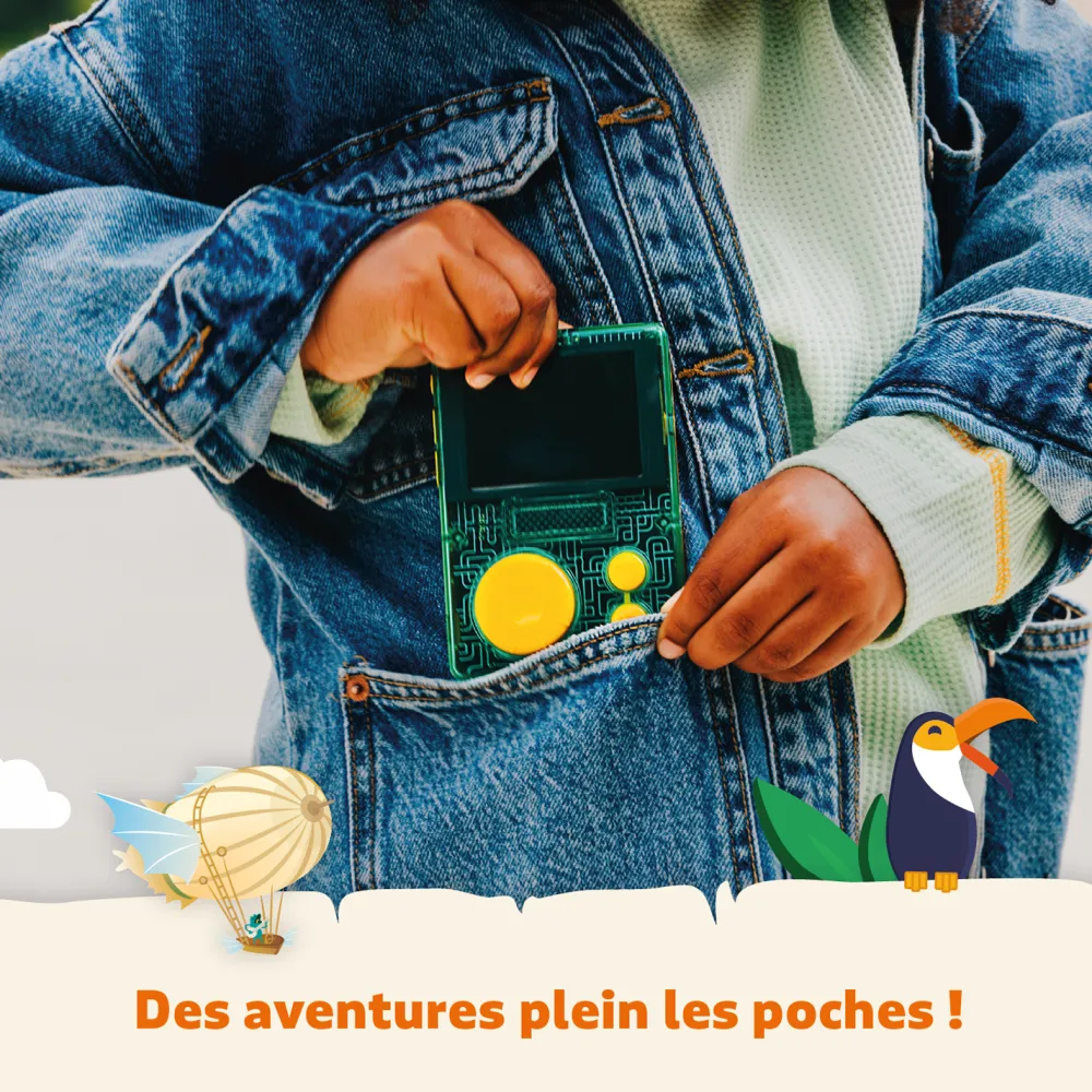 LUNII Flam, le baladeur aventures audio interactif -^ Karaoké, Lecteurs Cd Et Mp3 Et Casques
