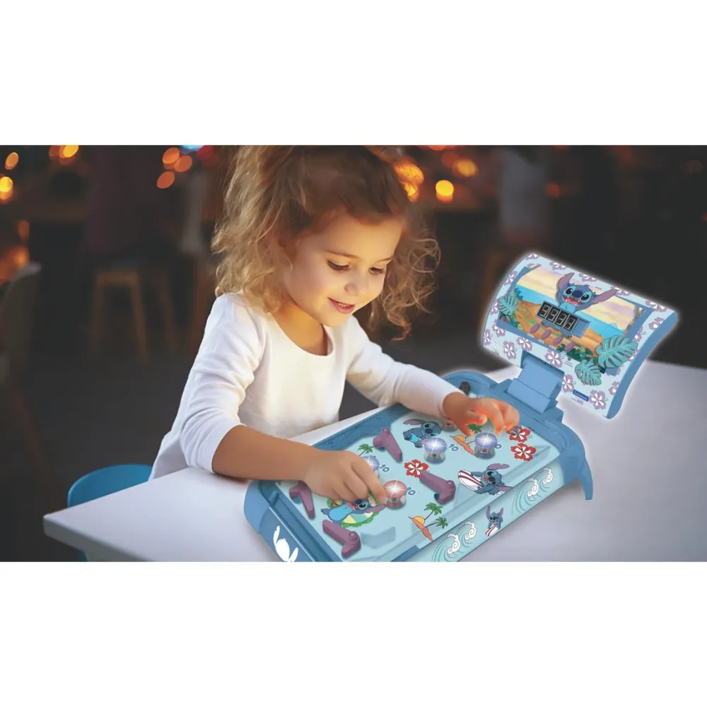 Lexibook Flipper électronique Stitch avec effets lumineux^ Jeux D'Action Et D'Adresse